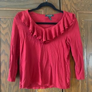 Ralph Lauren Ruffle Shirt